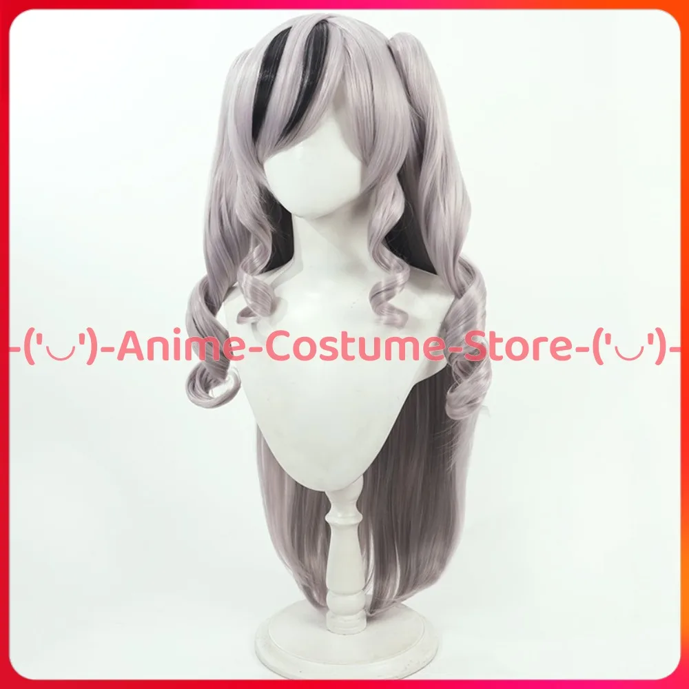 Azur Lane Elbe Cosplay Pruik Anime Spel Karakter Halloween Carnaval Feestkostuum Pruiken Hittebestendig Synthetisch Haar