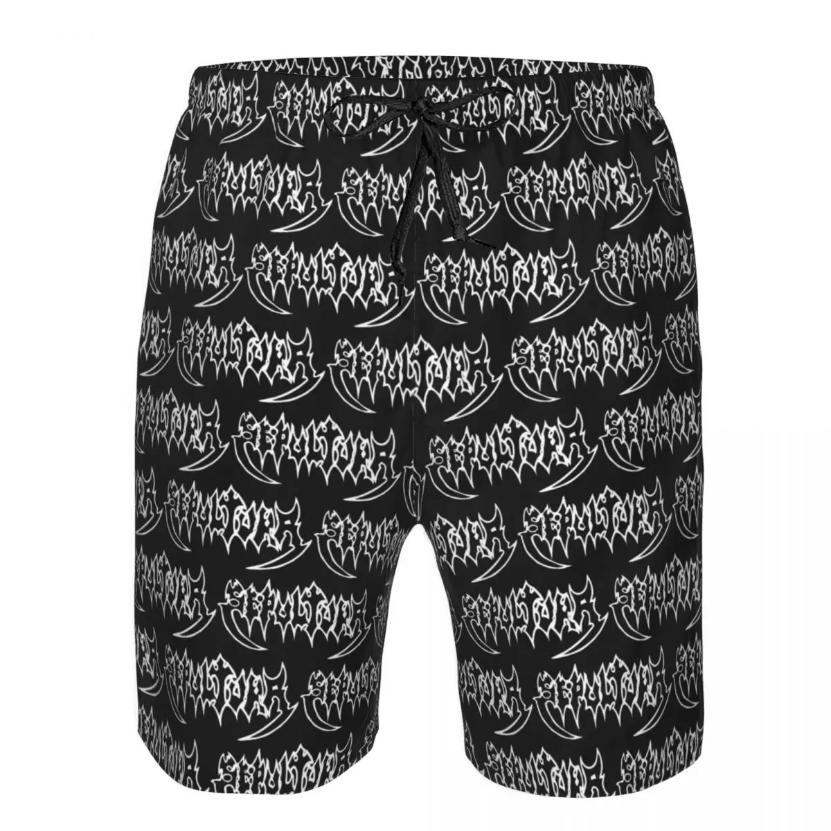 

Sepultura Slayer Death Metal Trunks Beach Board Shorts Casual Quick Dry Swimming Summer Men Pants