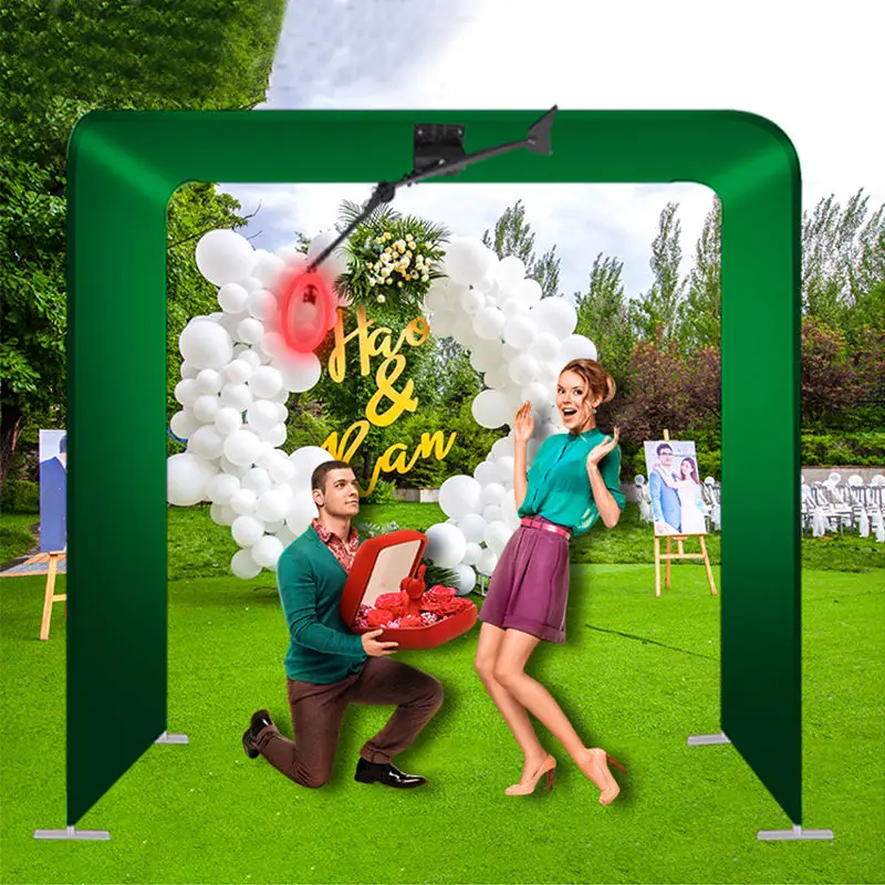 360 Top Spinner Remote Automatic  Video booth Portable Sky 360 Photo Booth For Event Rental Business