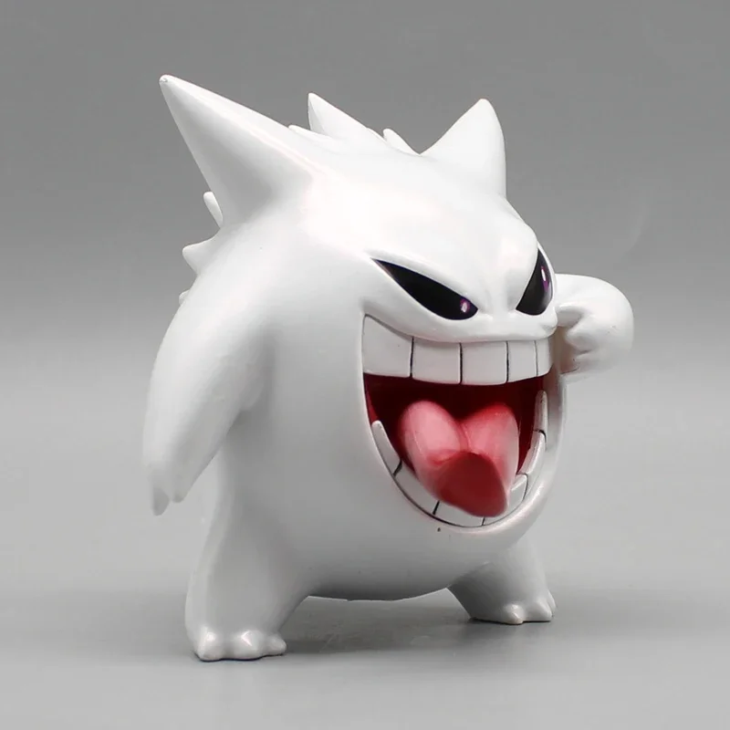 البوكيمون Gengar الشائكة اللسان خارج ألوان مختلفة أنيمي عمل الشكل لعبة تمثال تحصيل Kawaii نموذج الاطفال لعبة دمية هدية