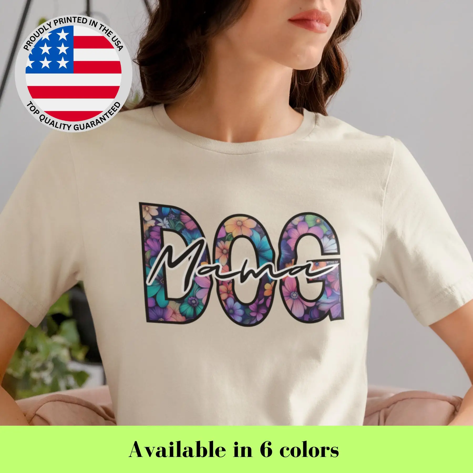 

Футболка с собакой Мамой День матери для любителей меха домашнего животного