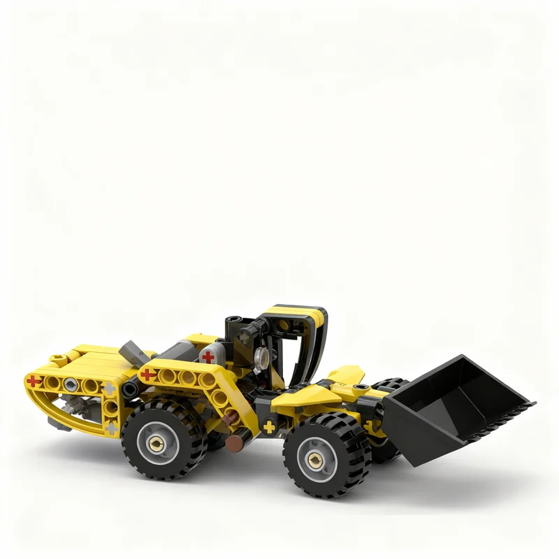 100pcs MOC Technical Mine Loader Model Building Blocks Christmas Gift Toy Creative Craft Brick Education Collection Birthday