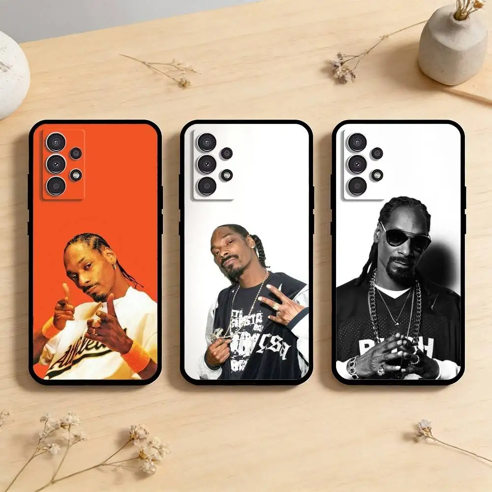 AAA S-Snoop Dogg Phone Case For Samsung Galaxy A73,A72,A71,A70,A53,A52,A51,Others Soft Black Cover