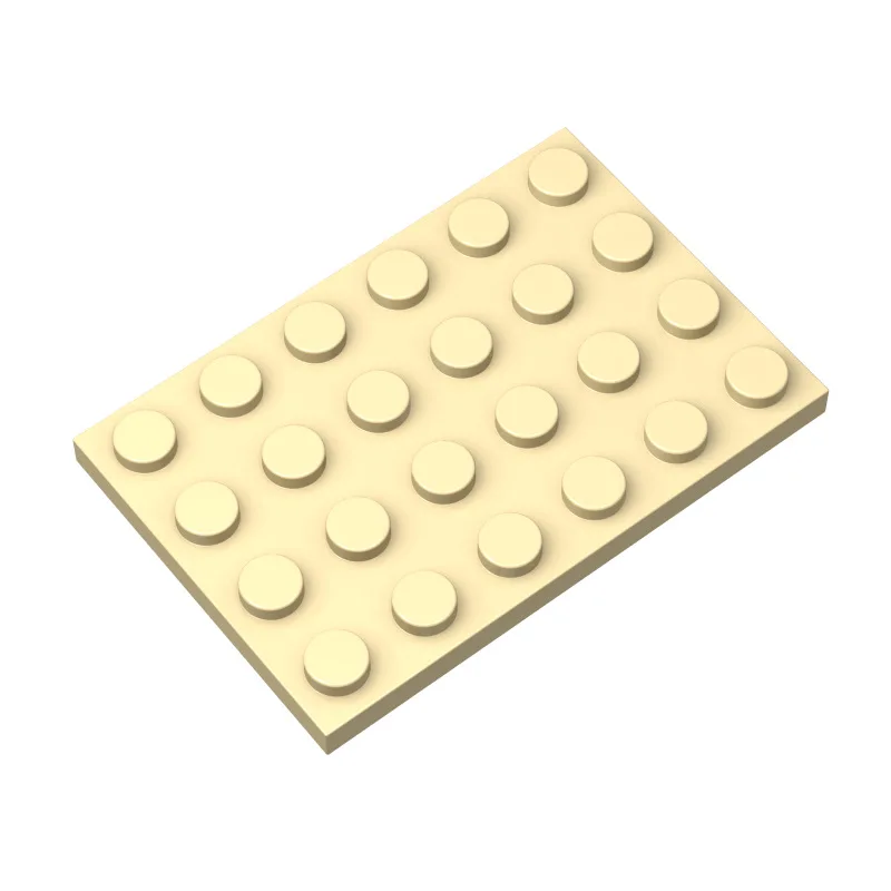 10 Stück 3032 Platten 4 x 6 Bausteine Sammlerstücke Modulare GBC Spielzeuge für Technische MOC-Sets Bausteine – Detail 4