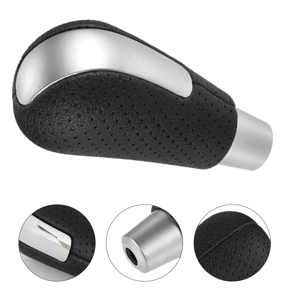 اكسسوارات السيارات أسود أسود التحول المقبض ترقية داخلية أنيقة قبضة مريحة ترقية السيارة الداخلية لمازدا 3 #2