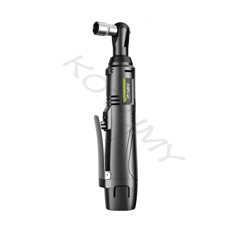 Cordless Rechargeable Electric Wrench Right Angle Ratchet Wrenches Tools Removal Screw Nut Repair Tool