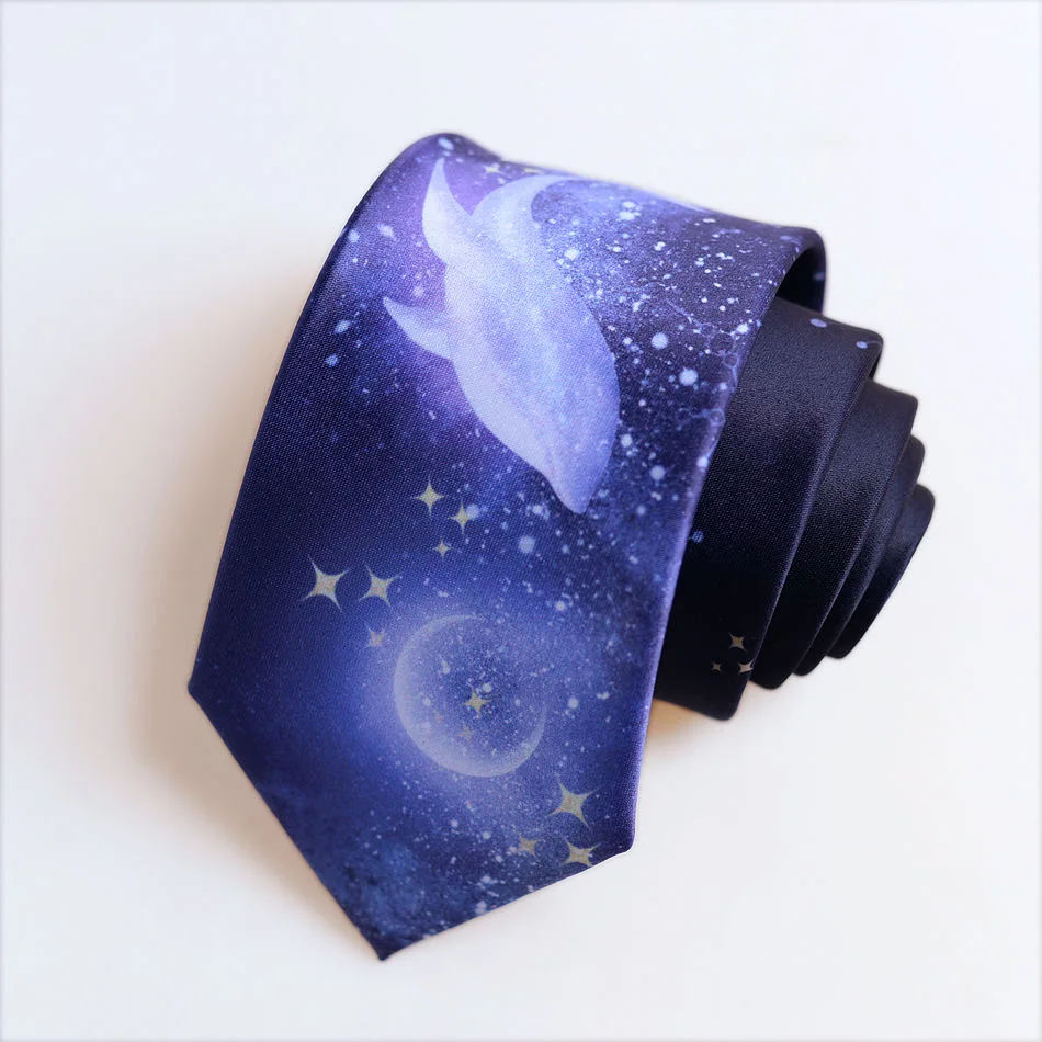 Anime Tie Cosplay Cothing Accessories JK Uniform Prop Whale Student Harajuku Kawaii Lolita Girl Women Gift