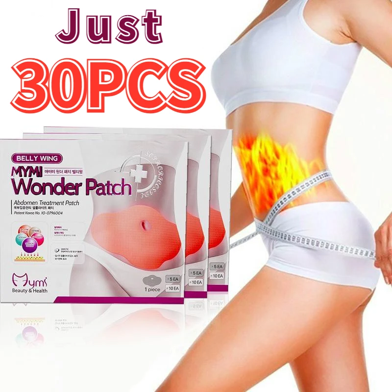 5PCS MYMI Wonder Slimming Patch Slim Weight Loss Burning Slime Beauty Health Parches Para Bajar De Peso Perdre 10 Kg Rapidement