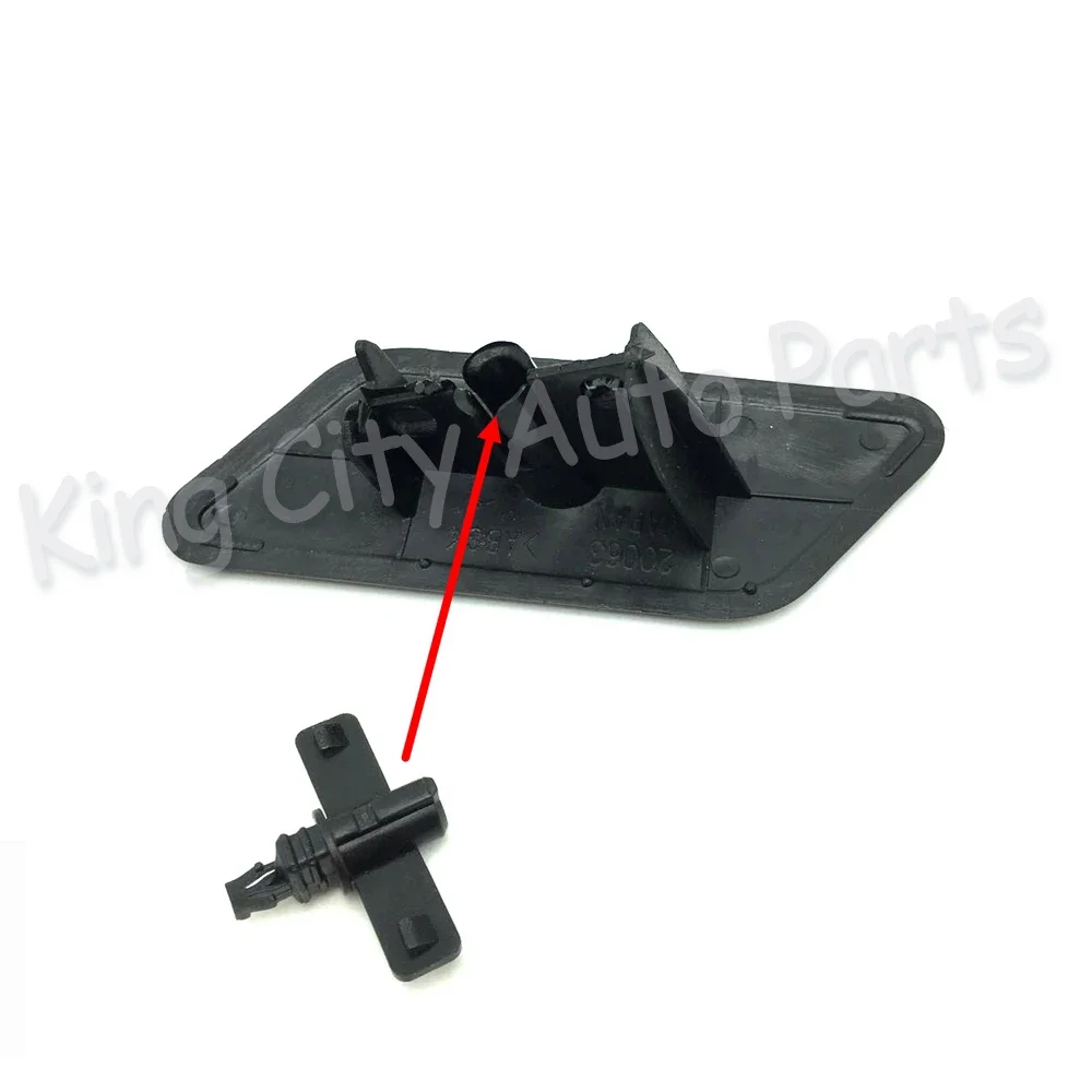 

1pcs For Subaru Legacy 2010 2011 2012 2013 2014 Front Bumper Headligh Head Lamp Washer Nozzle Lid Cover & Water Spray Jet
