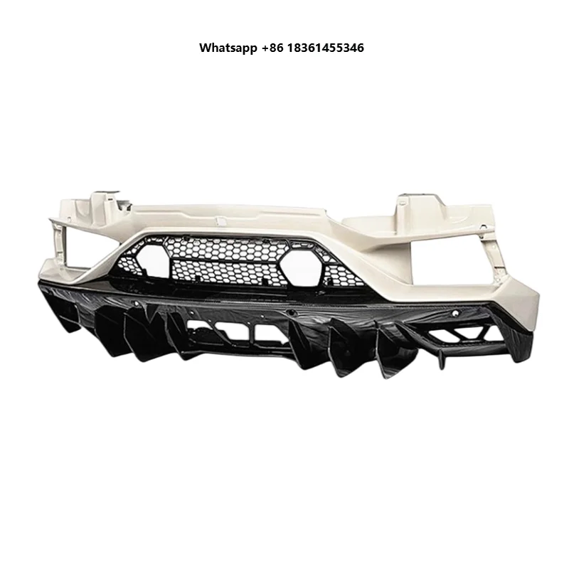 

For Aventado LP720 LP700 to LP750 SVJ Semi Carbon Carbon Fiber Rear Bumper Front Bumper Body Kit Side Skirt