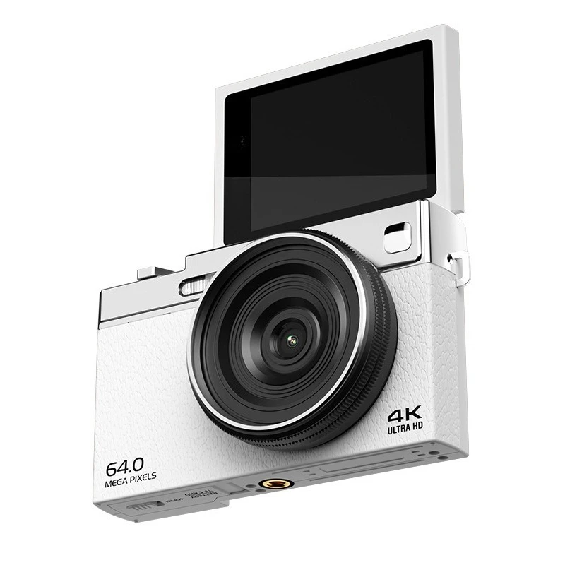 4K flip screen high definition digital camera home shooting selfie student micro single viewfinder