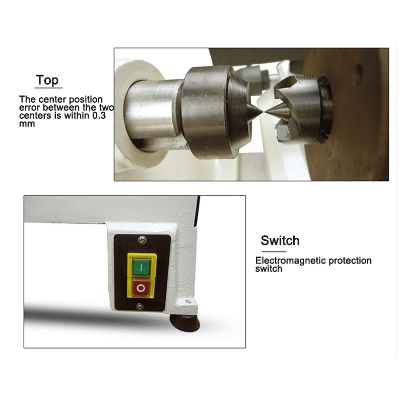JWL-1018 Woodworking Lathe Household Multi-Functional Beading Machines Miniature Tools Wood Bead Processing String Machine 220 V