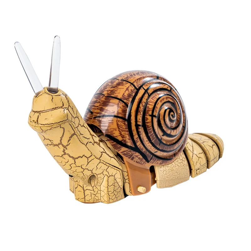 Simulação engraçada Brinquedos Engraçados, Little Snail with Light, Crianças brincam de casa, Controle Remoto, Cognição Biológica, Brinquedos Educativos