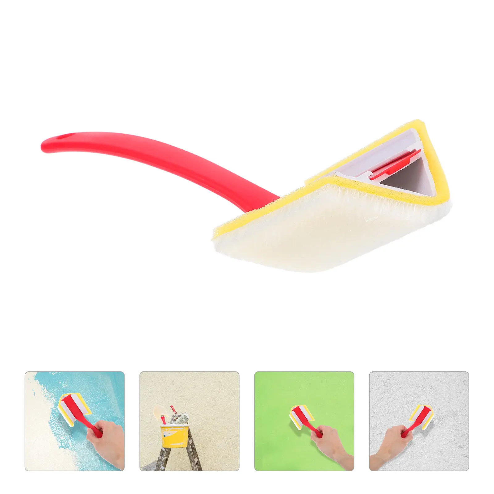Thickened Nylon Edge Brush Painting Tool Wall Trimming Tool for Corner Cleaning Walls Ceilings Door Frames Multifunctional
