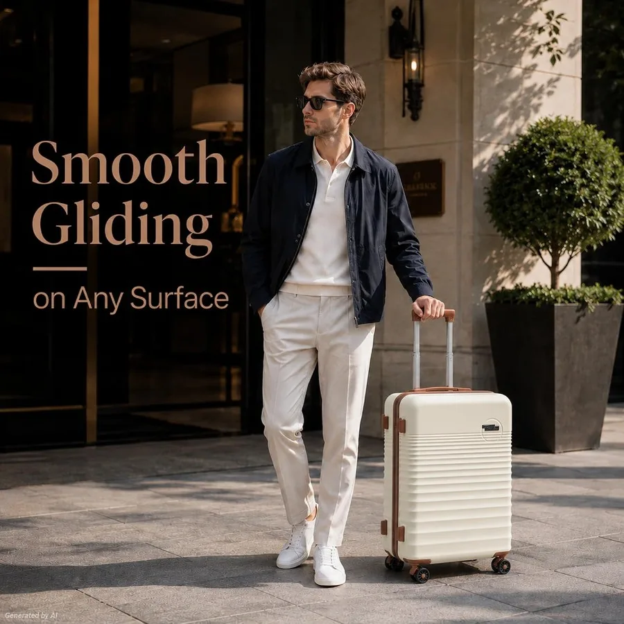 Carry On Luggage 22x14x9 Airline Approved Suitcase with Wheels