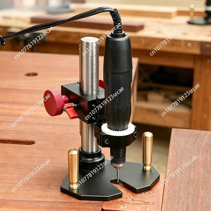 Engraving Auxiliary Bracket Silver Wire Inlay Slotted Handle Bracket Multifunctional Carving Leveling Clearing Tool
