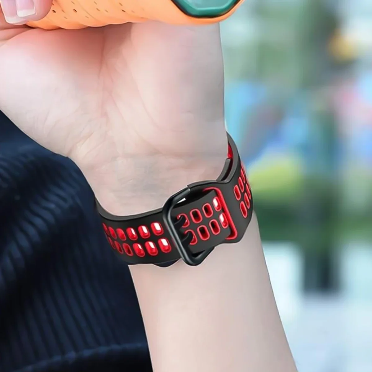 Cinturino per Samsung Galaxy Watch 7 FE 5 6 4 Classic 5 pro 40 44mm SENZA spazi vuoti Bracciale in silicone correa per Galaxy Watch6 watch4 cinturino