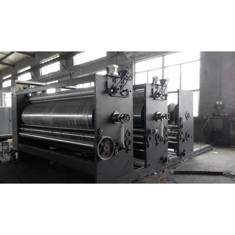 Chain Feeder Corrugated Printing Machine 2 Colour Corrugated Flexo Printing Machine