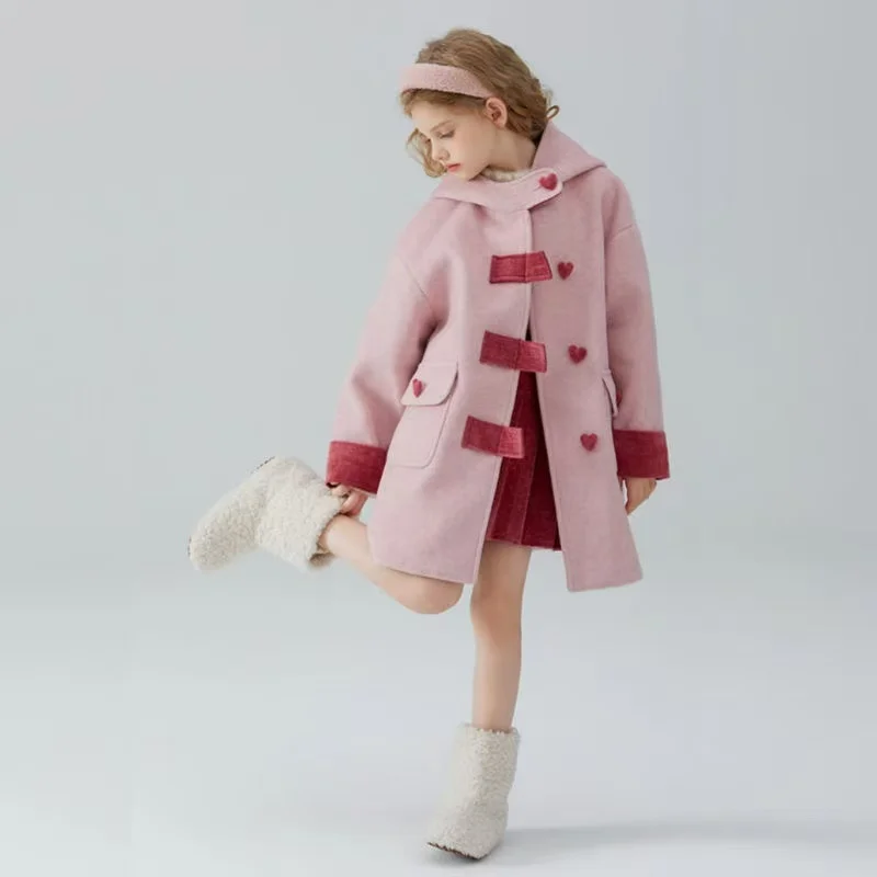Рисунок 5 - Шерстяное пальто для девочек от 4 до 14 лет