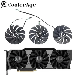 Video Card Fan For ZOTAC GAMING GeForce RTX 3070 Ti 3080 3090 Trinity OC 87MM GA92S2U RTX3070Ti RTX3080 RTX3090 GPU Cooler Fan