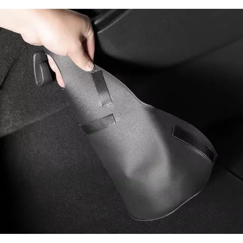 For ID.Era 9X TPE Car Trunk Pad Waterproof with Double-layer Plush Carpet Surface Car Trunk Pad Interior Floor Mat