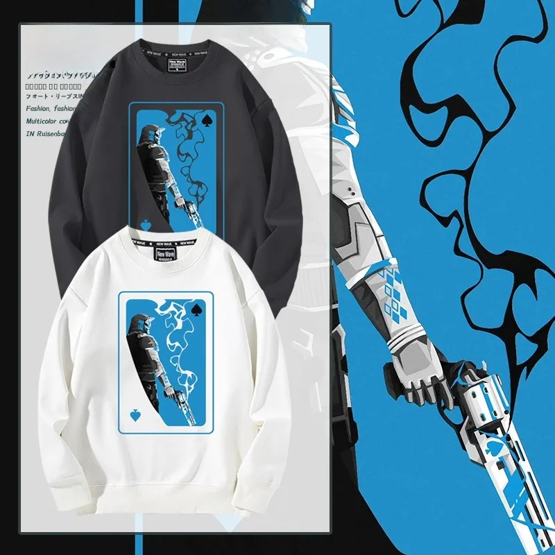 

Худи Fate 2 Game Kade Last Relic Black с изображением оружия, мужская, флисовая, свободного кроя, повседневная, с круглым вырезом, весна-осень-зима