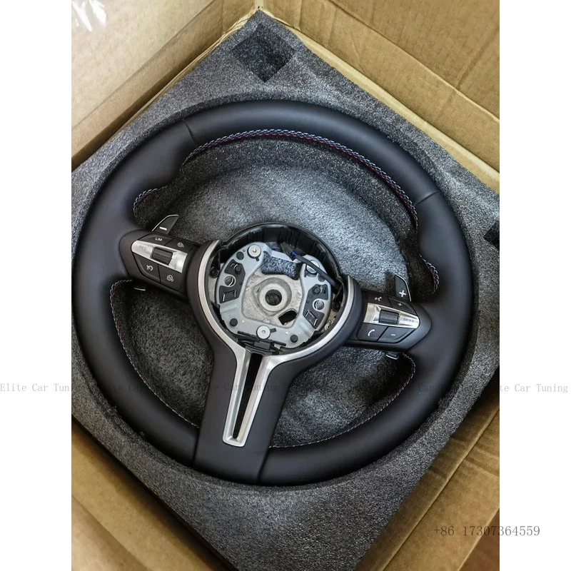For BMW E Series E70 E71 E81 E82 E84 E87 E88 E90 E91 E92 E93 Steering Wheel (Customizable) view 5