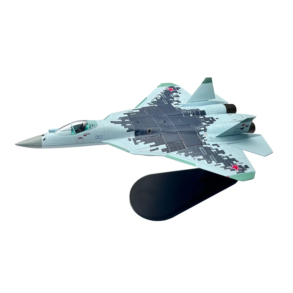

1/100 Russian Sukhoi SU57 Su-57 Stealth Fighter Jet Airplane Aircraft Metal Military Diecast Plane Model for Collection or G