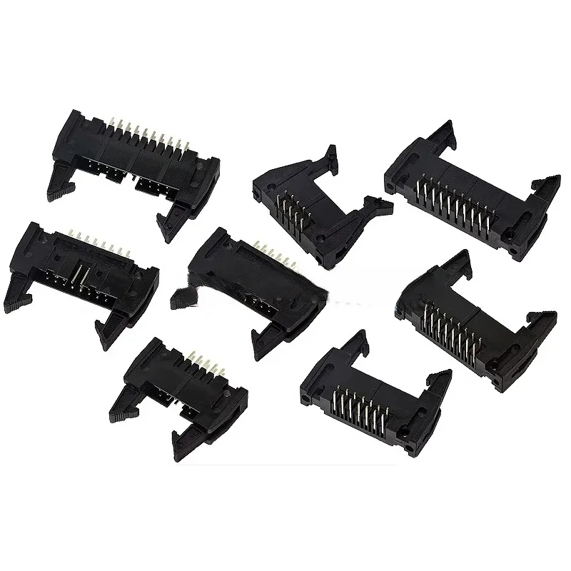 DC2 Straight Pin Curved Pin Horn Pin 2.54MM 10P 14P 16P 34P 20P 40P 50P 64P