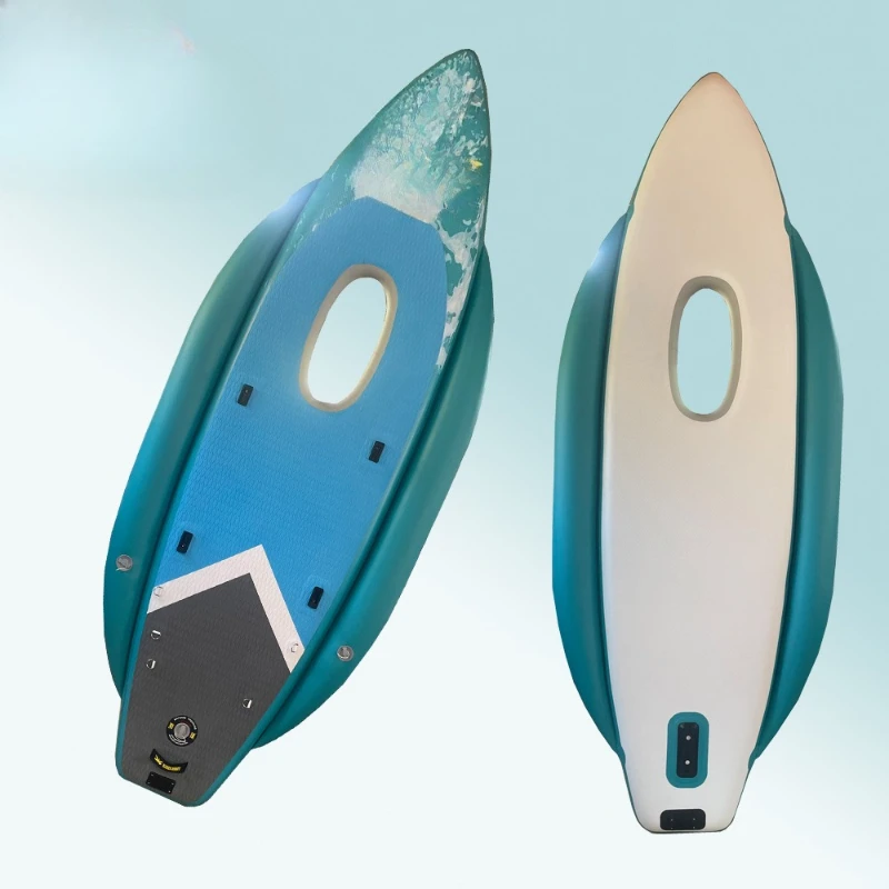 

Three airbag pedal system fishing boat