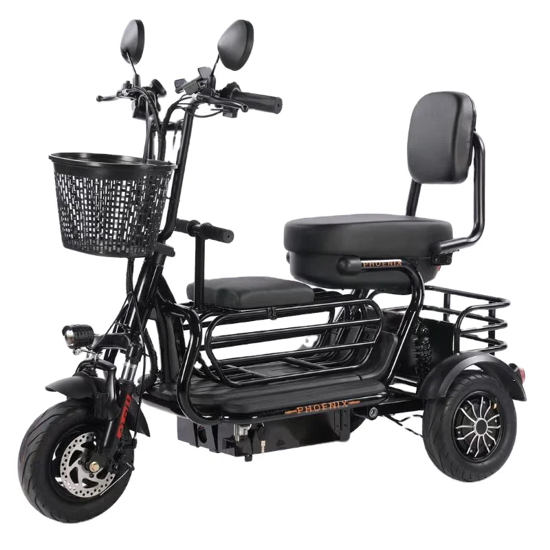 

2022 New model folded 3 wheels electric scooter 500 w Leisure electric tricycles for the elderly mini electric motorcycle