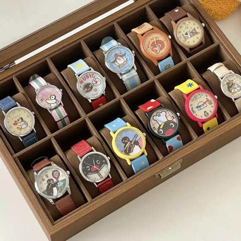 2026 New Martube Cute Pingu Watch Blind Box Fashion Collection Cartoon Toys Women'S Birthday Valentine'S Day Gifts Doll Toys view 2