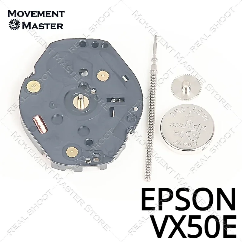 Japan Tianmadu VX50 Movement Brand New Original VX50E Quartz Movement Watch Repair Movement Replacement Parts