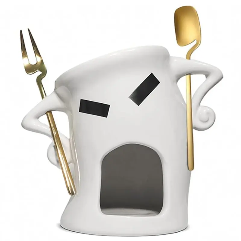 

A04G-Complete Mini Fondue Set 1 Fork& 1 Scoop- Perfect For Chocolate, Cheese& Candy Lovers Gift