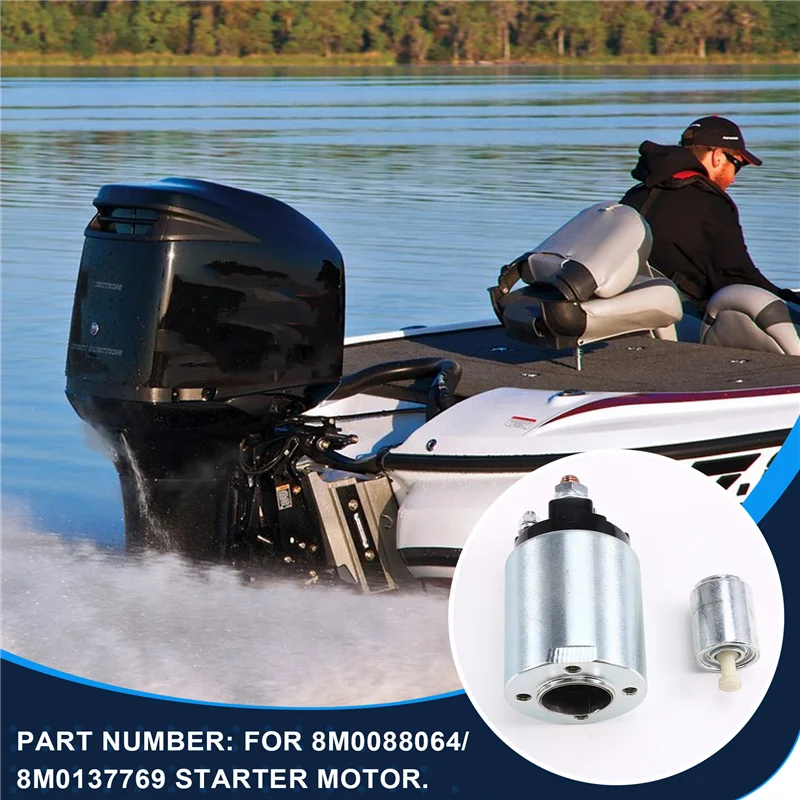 AS-For Mercury محرك خارجي 75HP 90HP الملف اللولبي الثقيل 8M0088064 لـ Mercruiser 8M0137769 50-8M0137769 كاتب