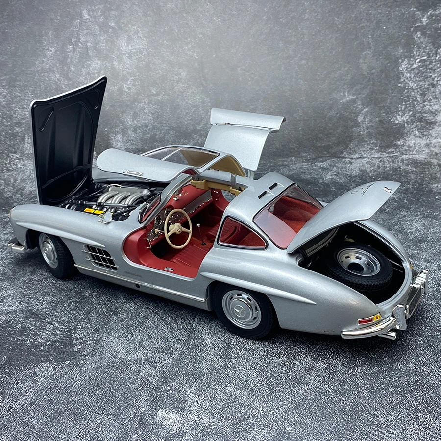 MINICHAMPS 1:18 FOR Benz 300SL W198 1954 Classic classic car car model static display collection birthday gift