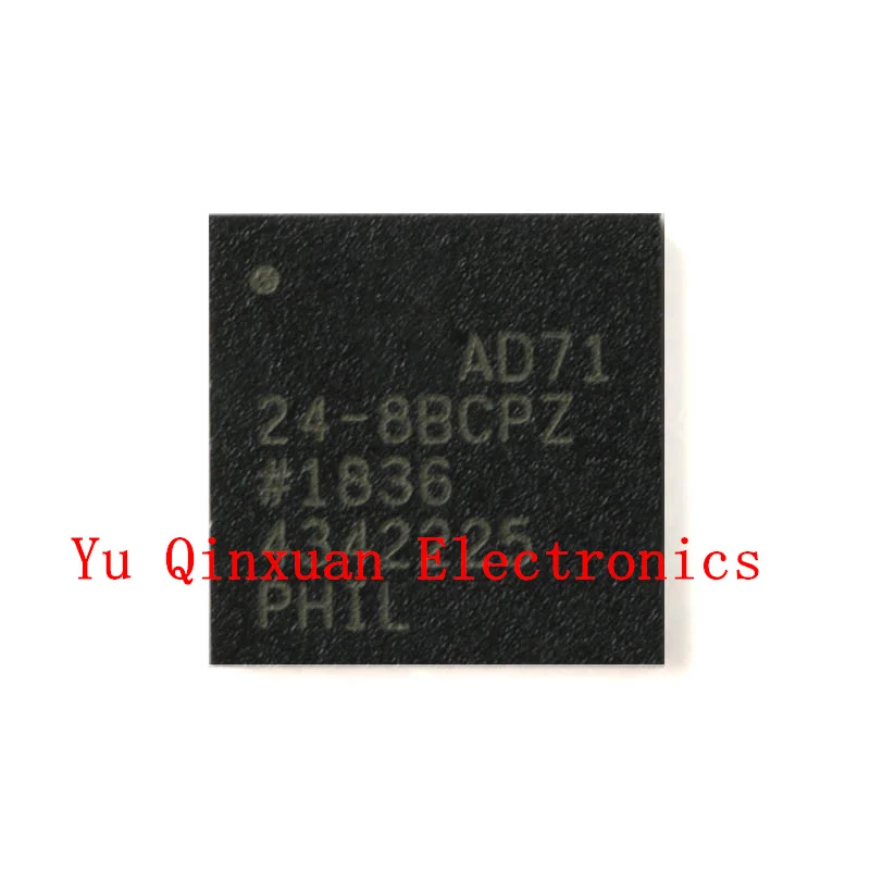 AD7124-8BCPZ LFCSP-32 24bit, 19.2kSPS, dual (+/-), 2.7V, 3.6V Surface Mount