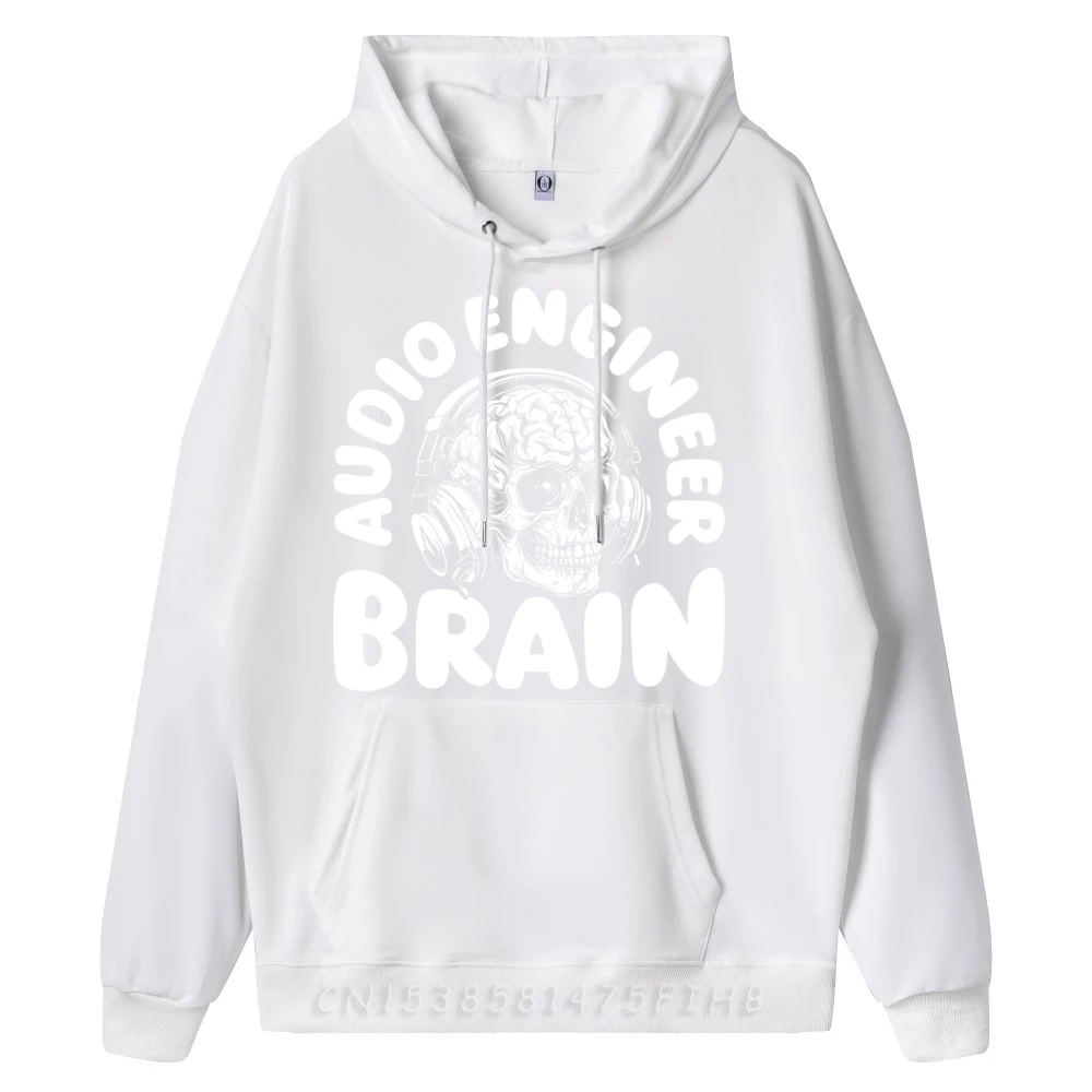 Audio Engineer Skull Sound Studio Audio Engineer Brain Plain Sweatshirts Wholesale Clothes Cinco de Mayo