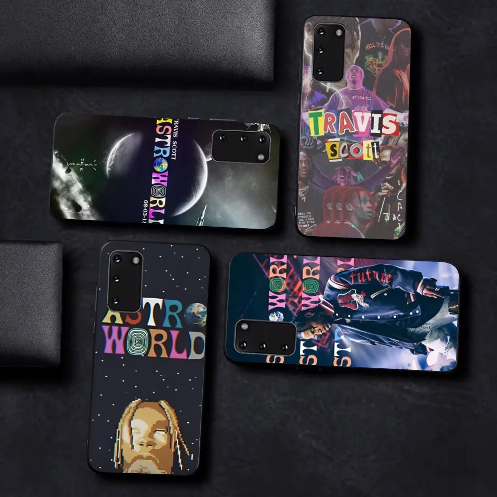 Travis Scott Phone Case For Samsung S 20 21 22 23 plus Ultra for Redmi Note 8 9 10 11 for Huawei Y 5 6 9