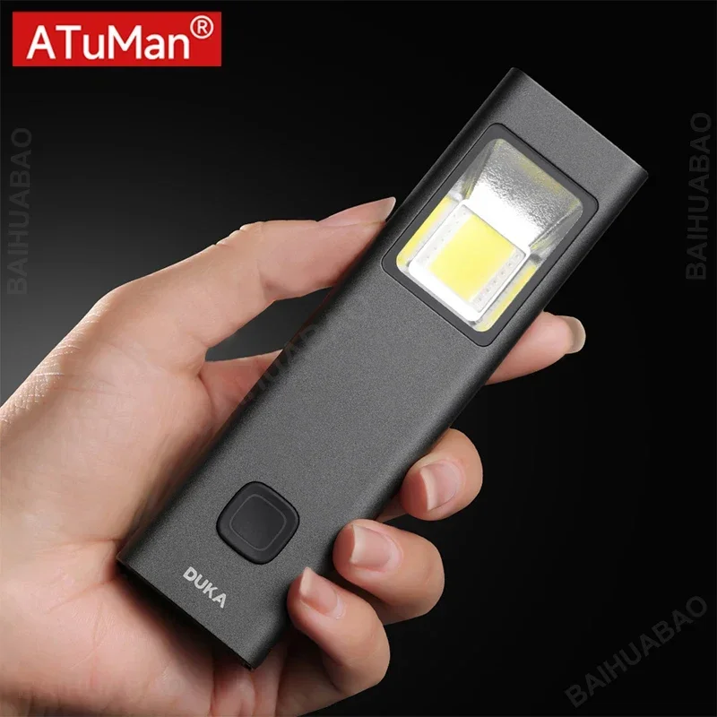 

DUKA ATuMan FL1 Многофункциональный портативный мини Магнитный электрический фонарик, водонепроницаемый фонарь для кемпинга на открытом воздухе
