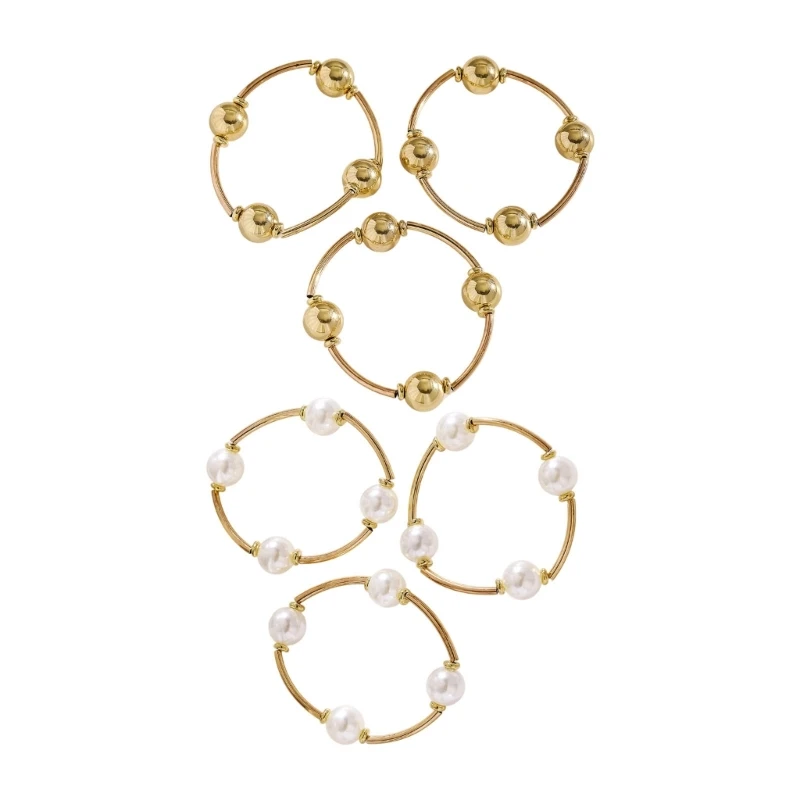 3 Piece Stackable Bracelet Set for Women Quick Outfit Styling 124A