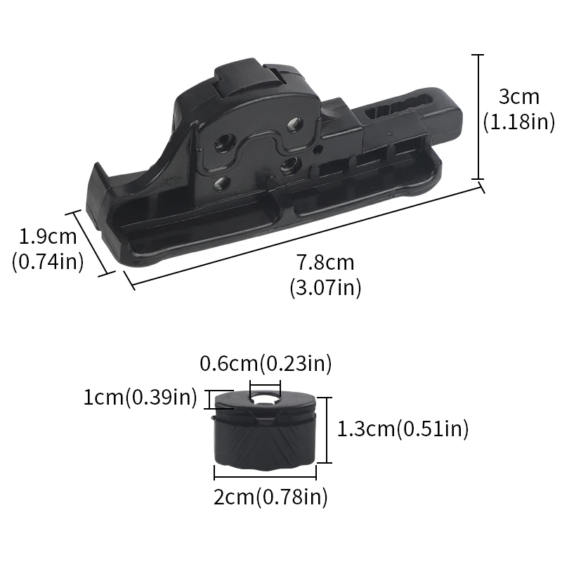 Sunroof Bracket Slider Buckle Rail Clip Repair Kit For Jeep Renegade 2015~2021 Sunproof Clip Slideway Ceiling Bracket 77368445