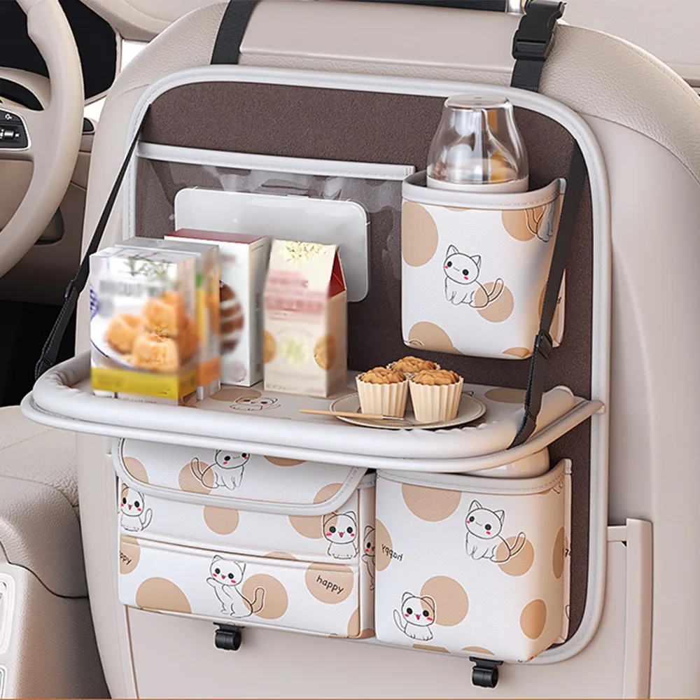 

Органайзер на спинку автомобильного сиденья с несколькими карманами, складной бытовой автомобильный держатель для документов, держатель для планшета, автомобильный подвесной контейнер