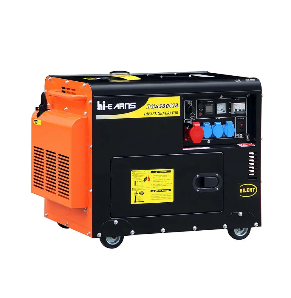 5KW 4 Sockets Digital Module Diesel Generator