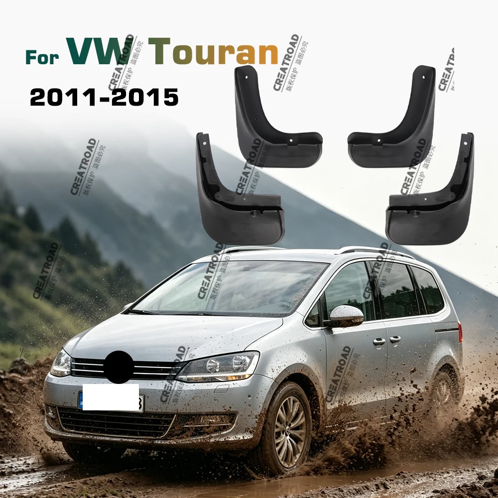 Für Volkswagen VW Touran 2011 2012 2013 2014 2015 Schmutzfänger Spritzschutz Schmutzfänger Kotflügel Kotflügel Auto Schmutzfänger Zubehör