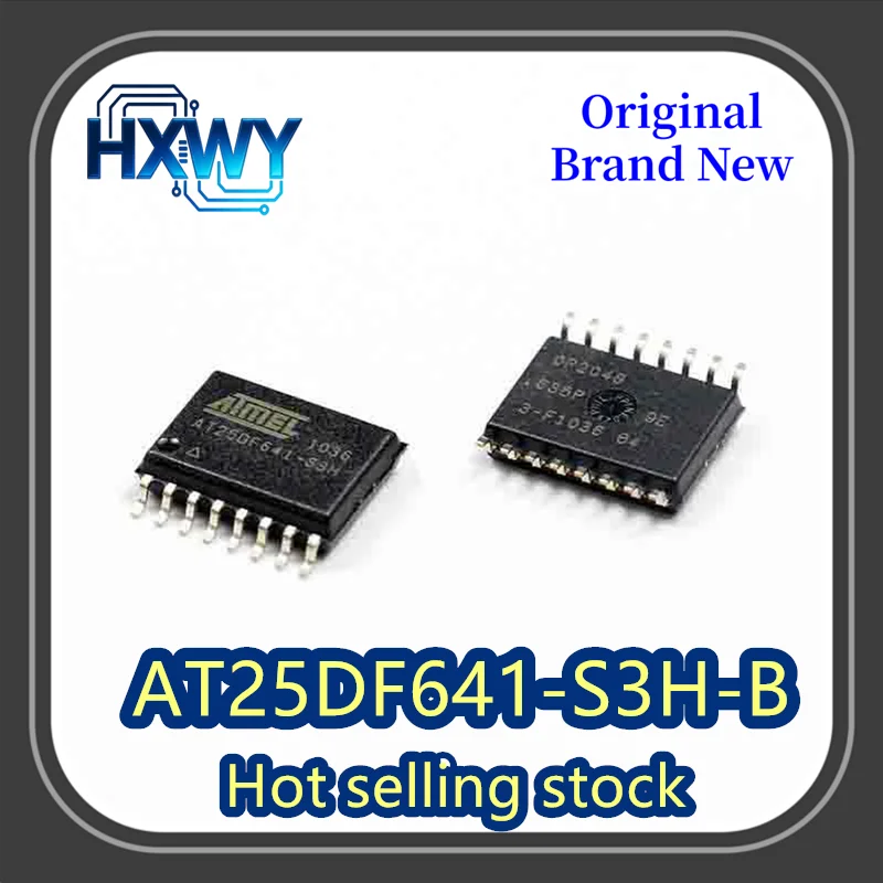 

(2/20 pieces) AT25DF641-S3H-B AT25DF641-S3H SOP16 Integrated Circuit Chip Electronics Brand New Original