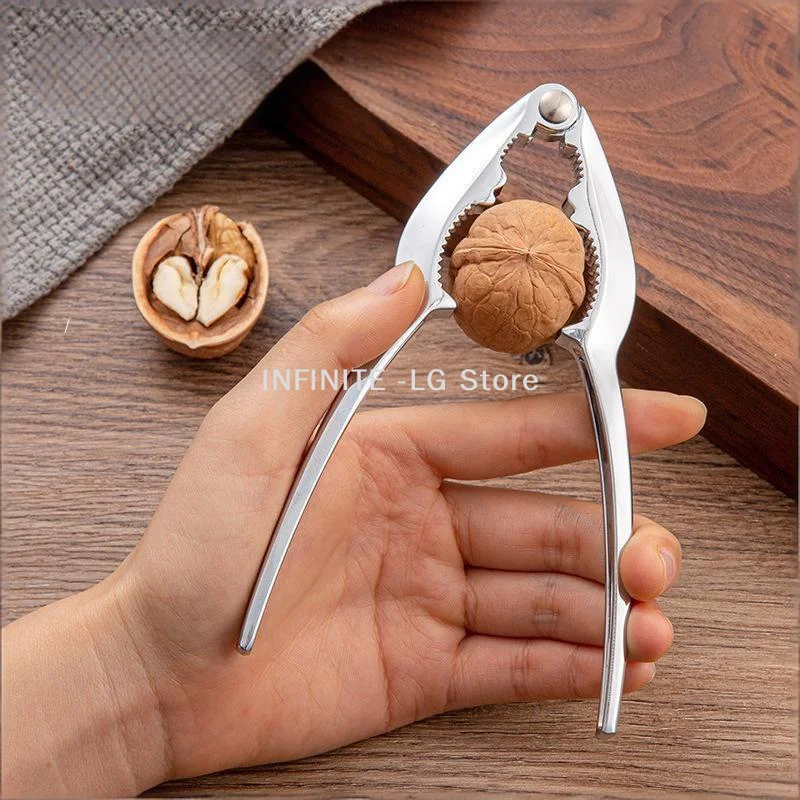 1Pcs/lot New Style Multifunctional Nut Cracker Tool Nut Sheller Walnut Clip Convenient To User For Pecans Almonds Brazil Nuts