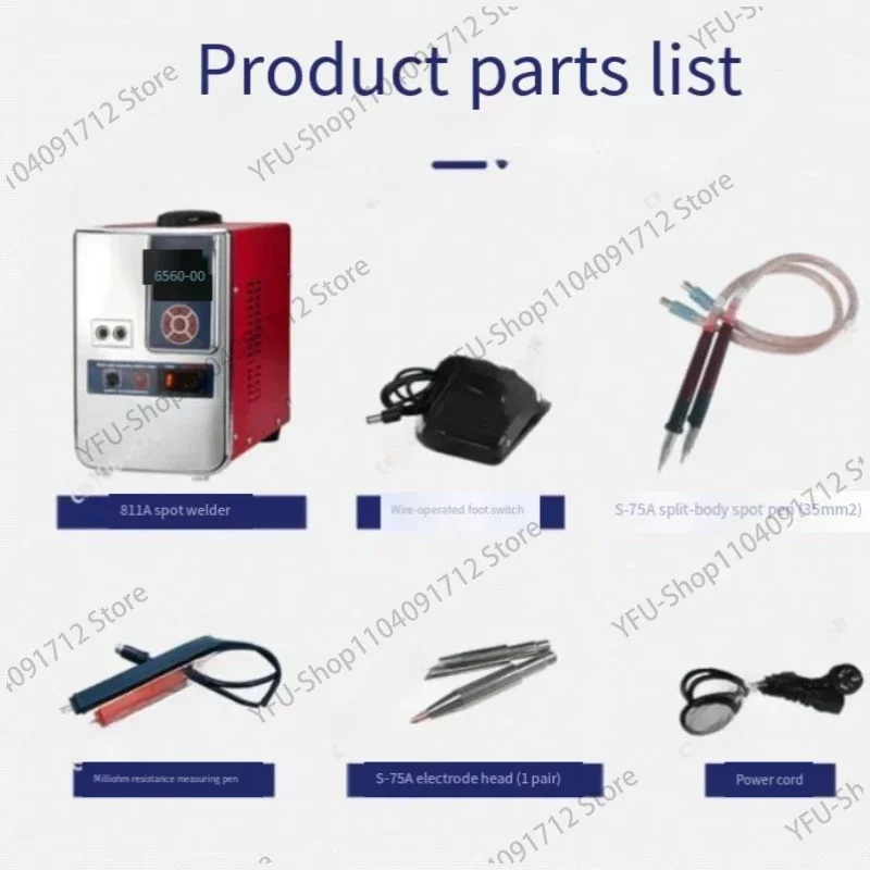 Machine de soudage par points à batterie au lithium fer
