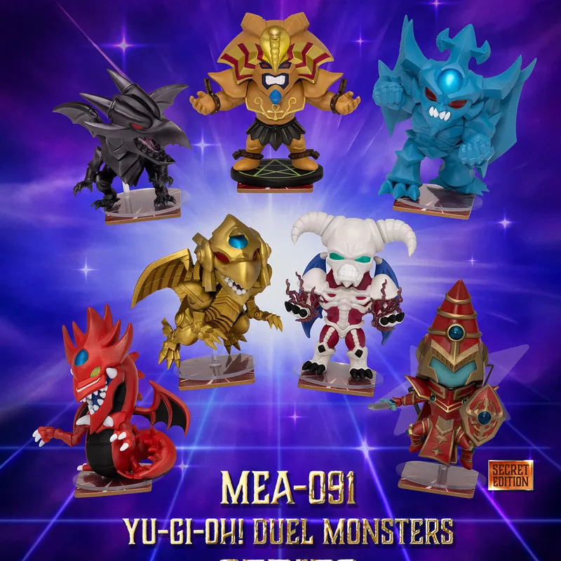 

New Yu-Gi-Oh! Beast Kingdom Wave 2 Blind Box / Mini Egg Attack Series Cute Cartoon Figures Anime Merchandise Collectible Gift