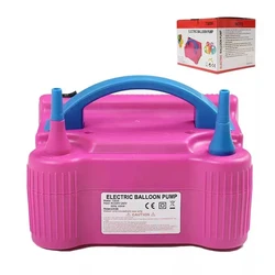 AC 220V 600W High Power Auto Electric Nozzle Air Blower Balloon Inflator Pump EU European Plug  Fast Portable Inflatable Balloon